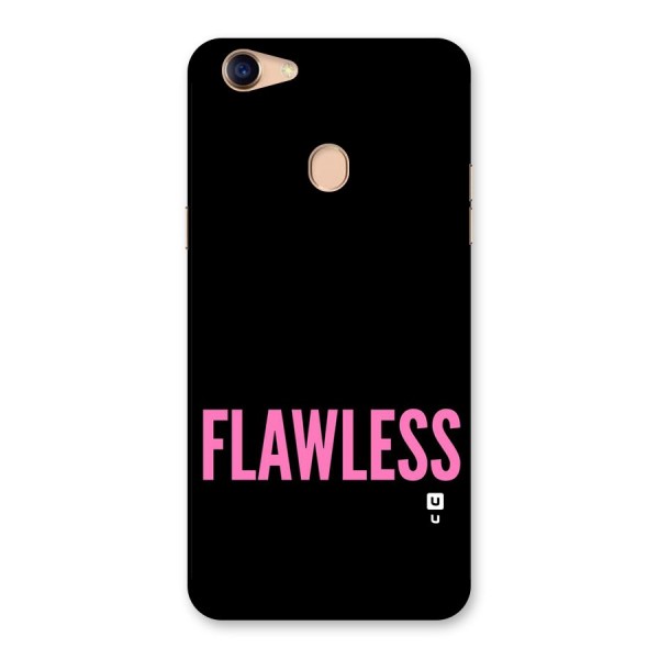 Flawless Pink Design Back Case for Oppo F5