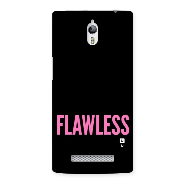 Flawless Pink Design Back Case for Oppo Find 7