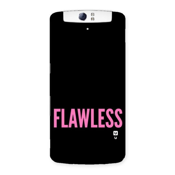 Flawless Pink Design Back Case for Oppo N1