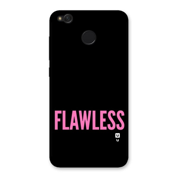 Flawless Pink Design Back Case for Redmi 4