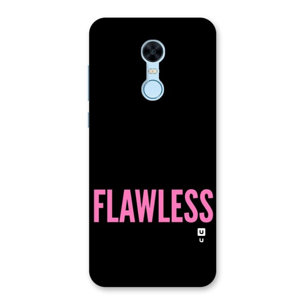 Flawless Pink Design Back Case for Redmi Note 5