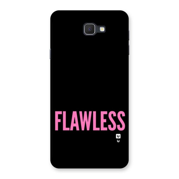Flawless Pink Design Back Case for Samsung Galaxy J7 Prime