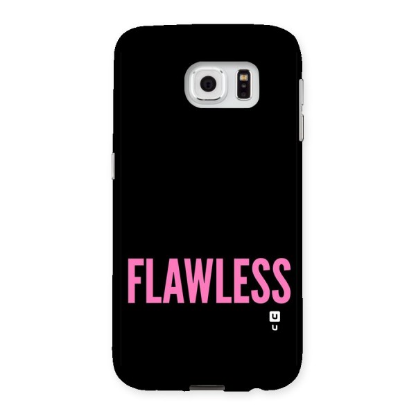 Flawless Pink Design Back Case for Samsung Galaxy S6