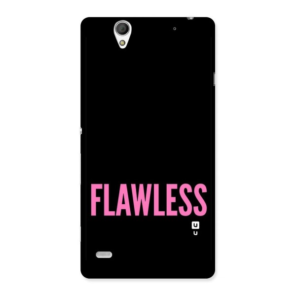 Flawless Pink Design Back Case for Sony Xperia C4