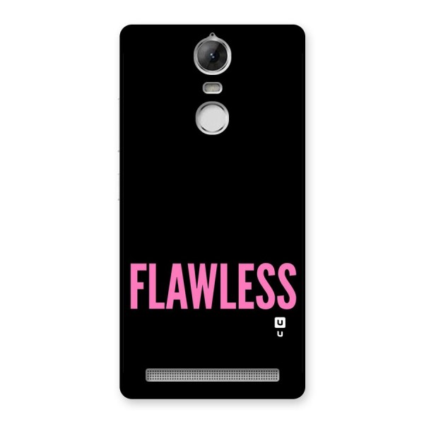Flawless Pink Design Back Case for Vibe K5 Note