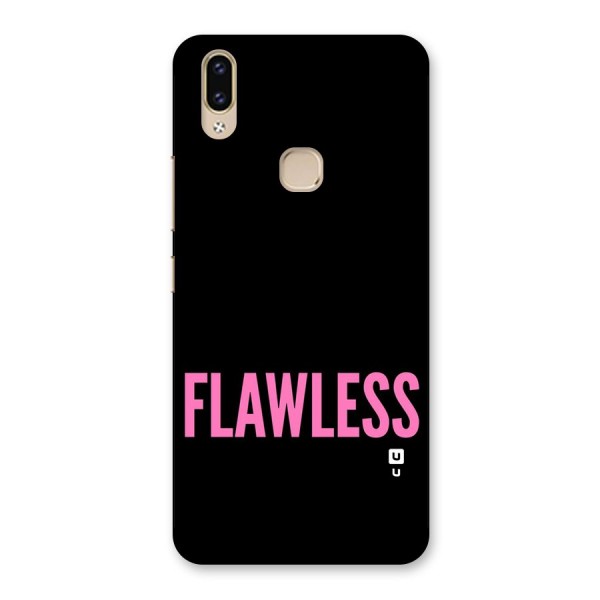 Flawless Pink Design Back Case for Vivo V9