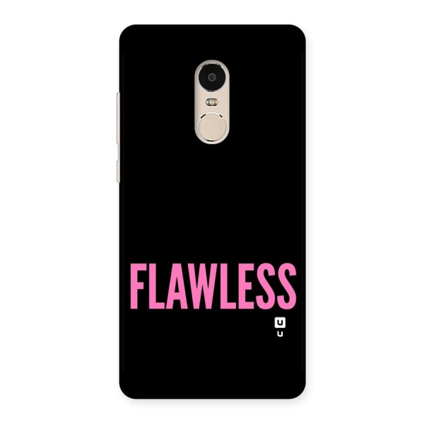 Flawless Pink Design Back Case for Xiaomi Redmi Note 4