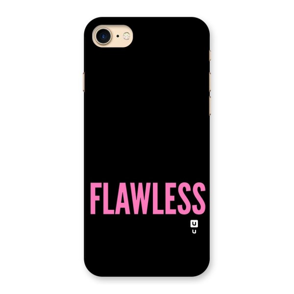 Flawless Pink Design Back Case for iPhone 7