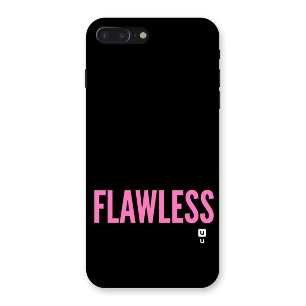 Flawless Pink Design Back Case for iPhone 7 Plus
