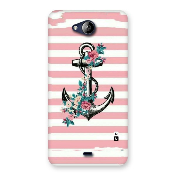 Floral Anchor Back Case for Canvas Play Q355