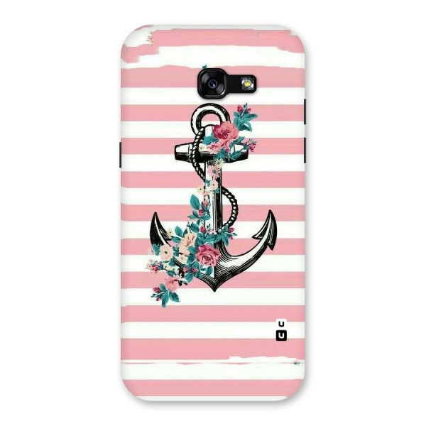 Floral Anchor Back Case for Galaxy A5 2017