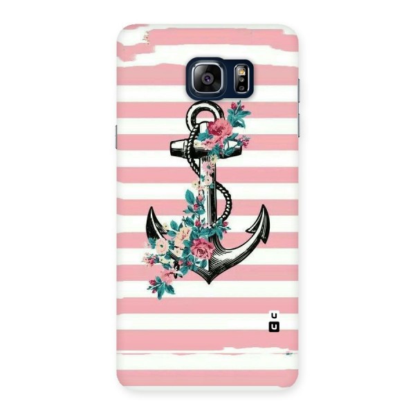 Floral Anchor Back Case for Galaxy Note 5