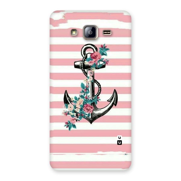 Floral Anchor Back Case for Galaxy On5