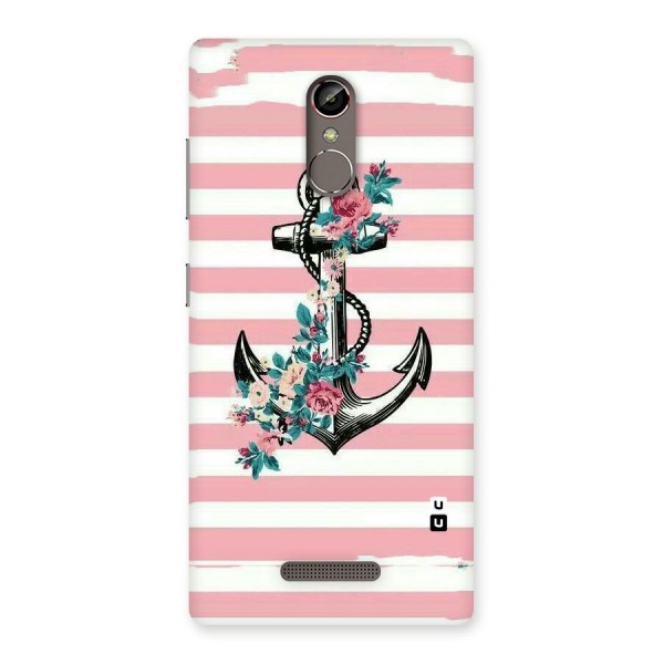 Floral Anchor Back Case for Gionee S6s