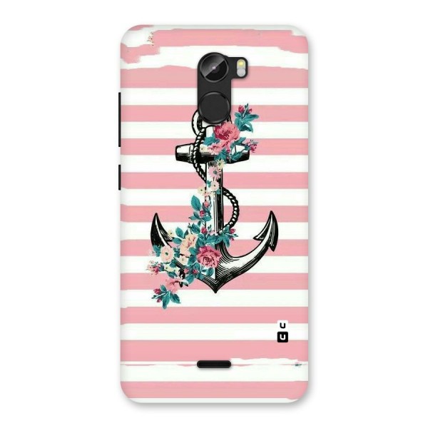 Floral Anchor Back Case for Gionee X1
