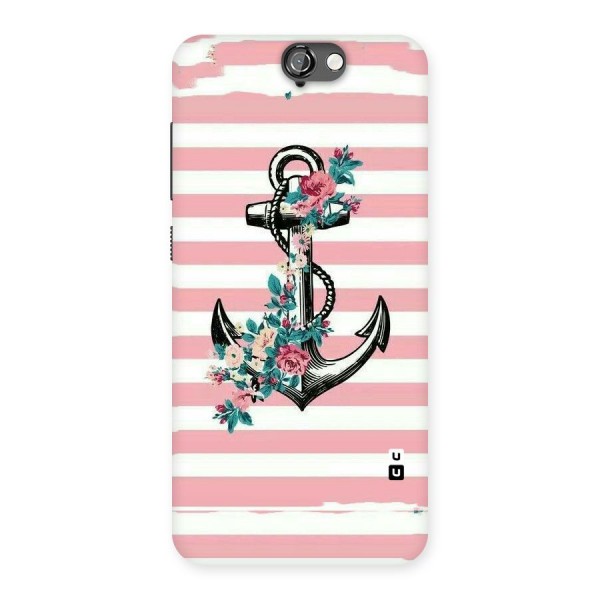 Floral Anchor Back Case for HTC One A9