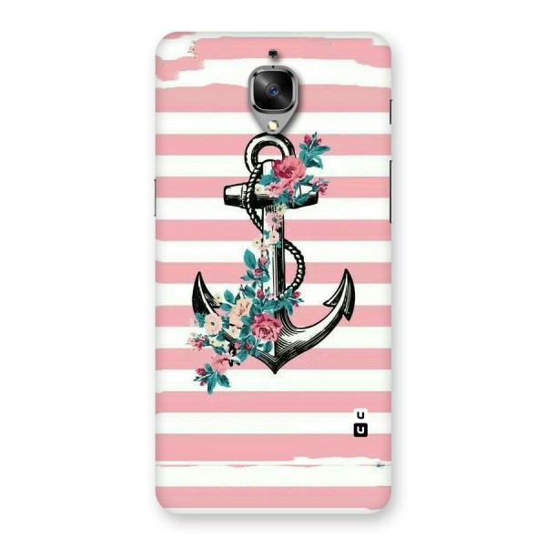 Floral Anchor Back Case for OnePlus 3
