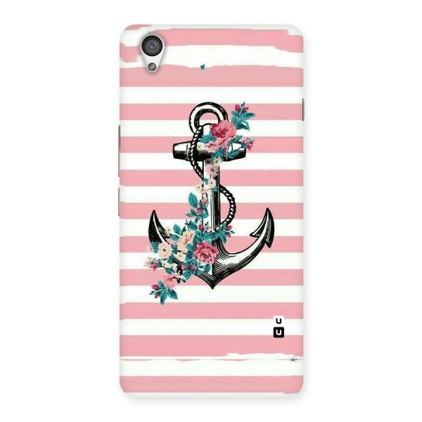 Floral Anchor Back Case for OnePlus X