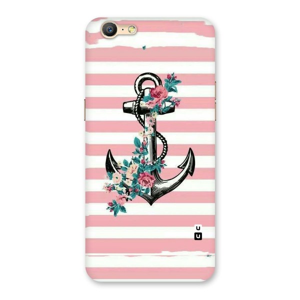 Floral Anchor Back Case for Oppo A39