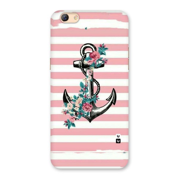 Floral Anchor Back Case for Oppo F3 Plus