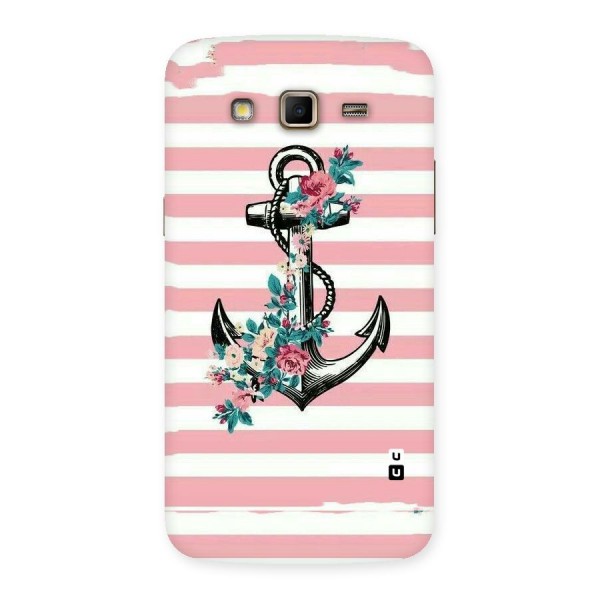 Floral Anchor Back Case for Samsung Galaxy Grand 2
