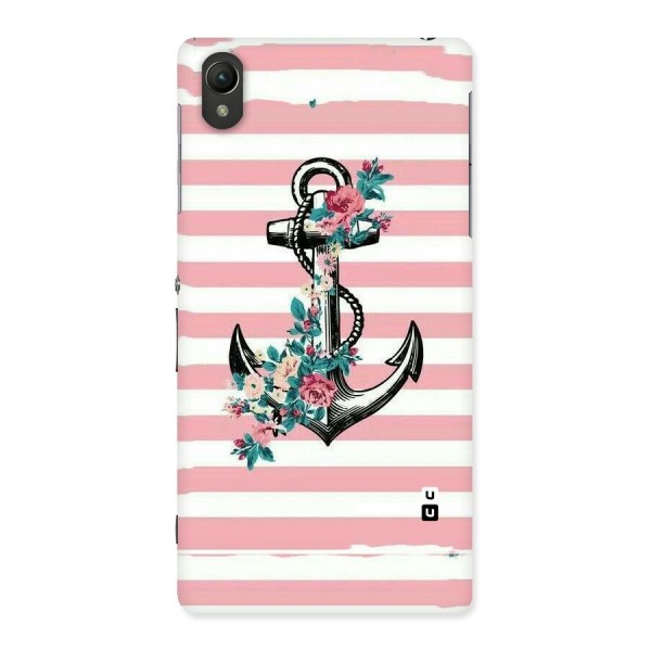 Floral Anchor Back Case for Sony Xperia Z2