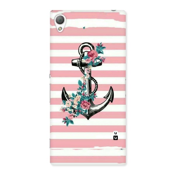 Floral Anchor Back Case for Sony Xperia Z3