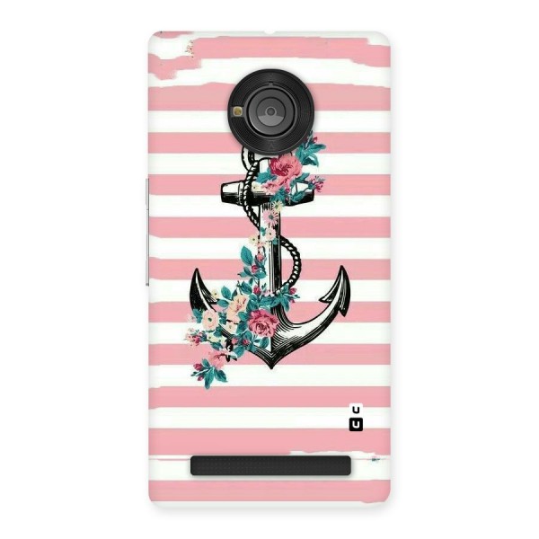 Floral Anchor Back Case for Yu Yuphoria