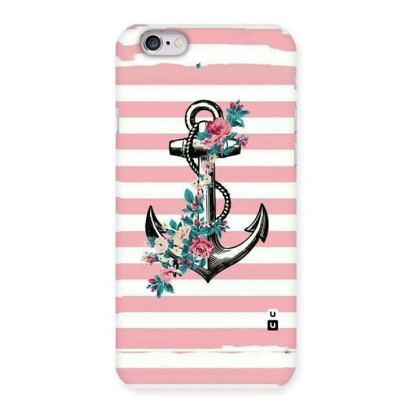 Floral Anchor Back Case for iPhone 6 6S