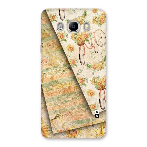 Floral Bicycle Back Case for Galaxy On8