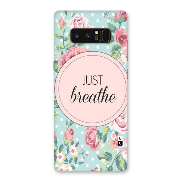 Floral Bloom Back Case for Galaxy Note 8