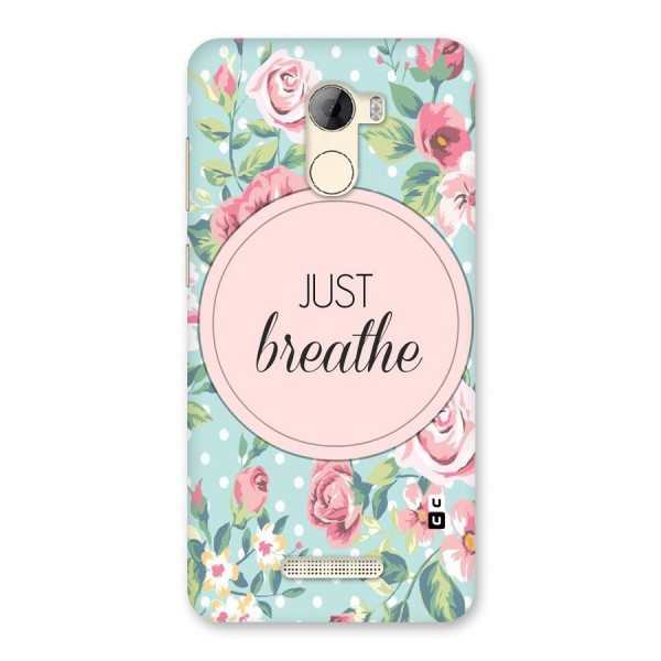 Floral Bloom Back Case for Gionee A1 LIte
