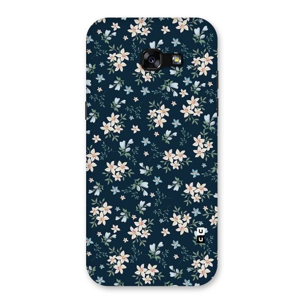 Floral Blue Bloom Back Case for Galaxy A5 2017