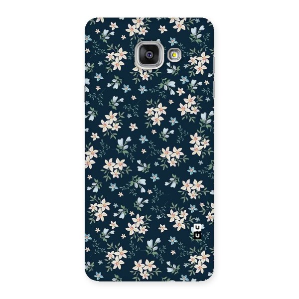 Floral Blue Bloom Back Case for Galaxy A7 2016