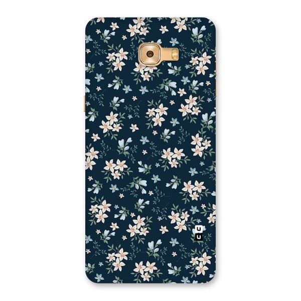 Floral Blue Bloom Back Case for Galaxy C9 Pro