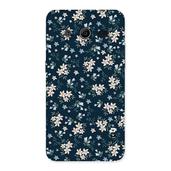 Floral Blue Bloom Back Case for Galaxy Core 2