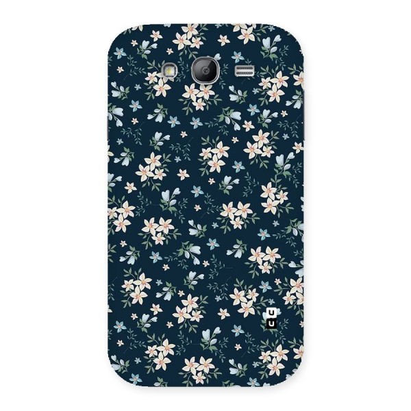 Floral Blue Bloom Back Case for Galaxy Grand