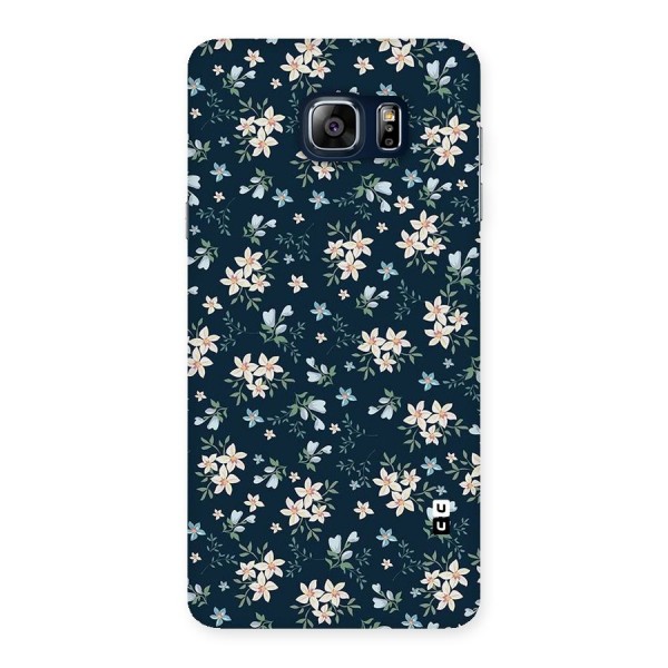 Floral Blue Bloom Back Case for Galaxy Note 5