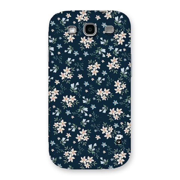 Floral Blue Bloom Back Case for Galaxy S3