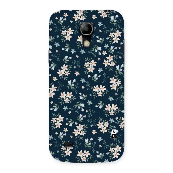 Floral Blue Bloom Back Case for Galaxy S4 Mini