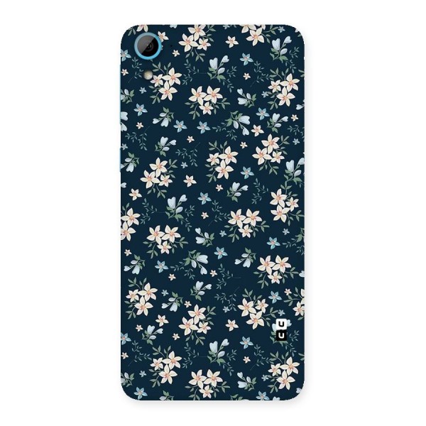 Floral Blue Bloom Back Case for HTC Desire 826