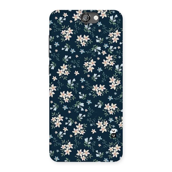 Floral Blue Bloom Back Case for HTC One A9