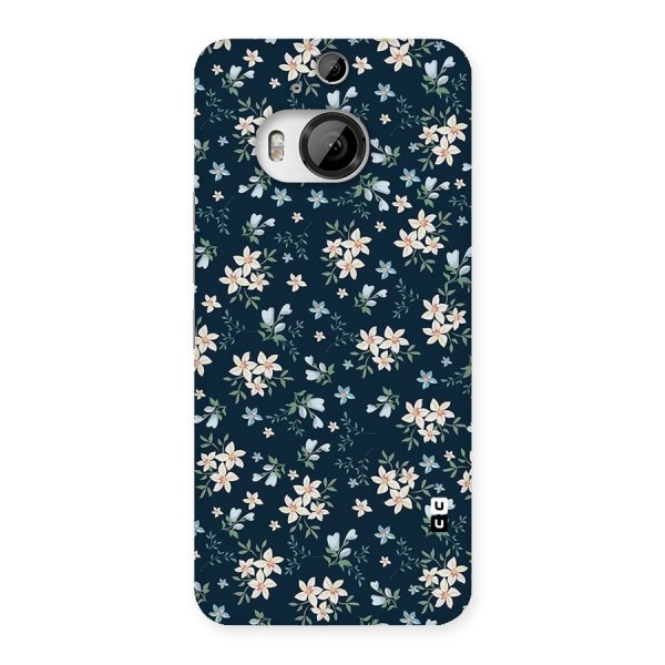 Floral Blue Bloom Back Case for HTC One M9 Plus