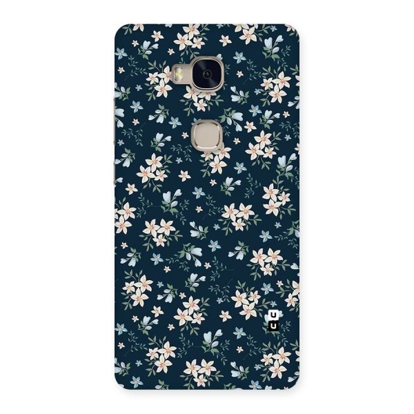 Floral Blue Bloom Back Case for Huawei Honor 5X
