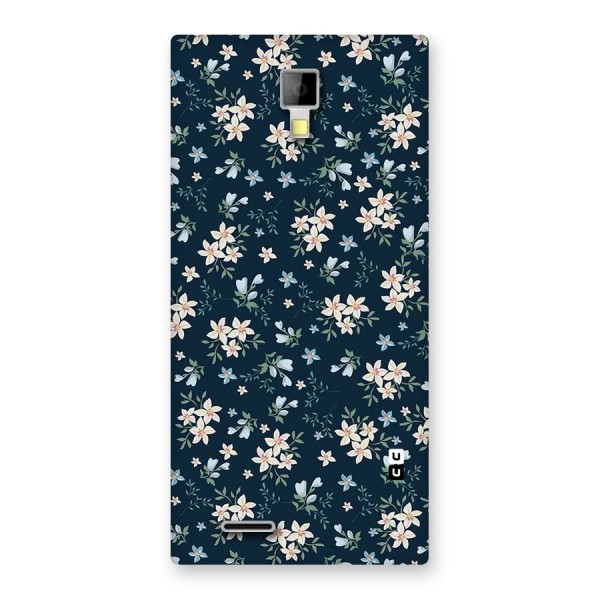 Floral Blue Bloom Back Case for Micromax Canvas Xpress A99