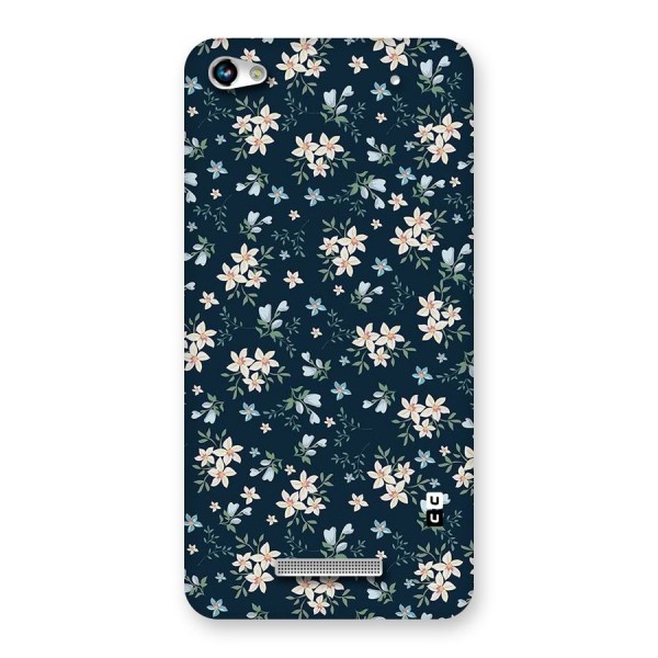 Floral Blue Bloom Back Case for Micromax Hue 2