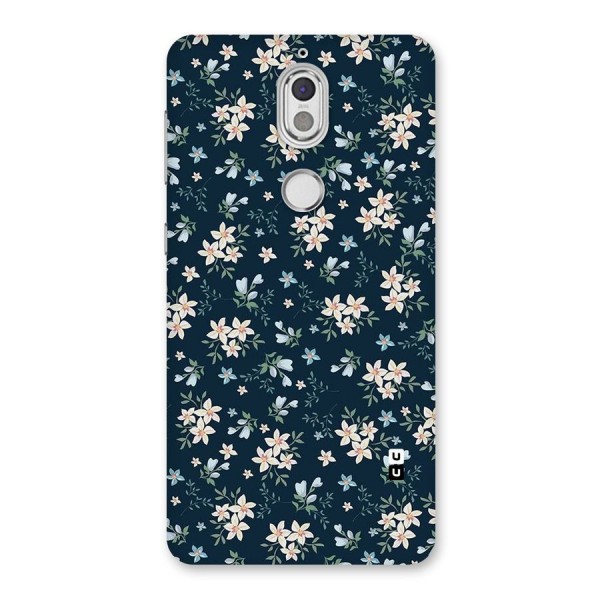 Floral Blue Bloom Back Case for Nokia 7