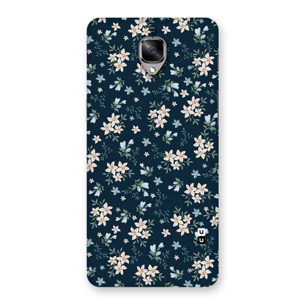 Floral Blue Bloom Back Case for OnePlus 3