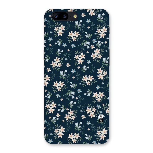 Floral Blue Bloom Back Case for OnePlus 5