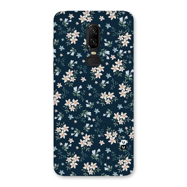 Floral Blue Bloom Back Case for OnePlus 6